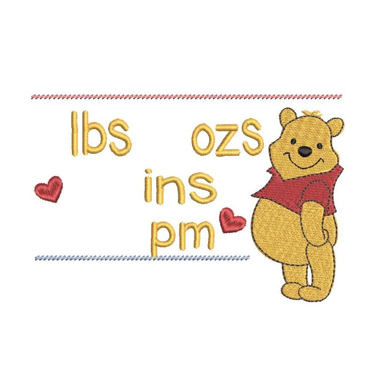 Baby Birth Announcement - Template (ST609-23)