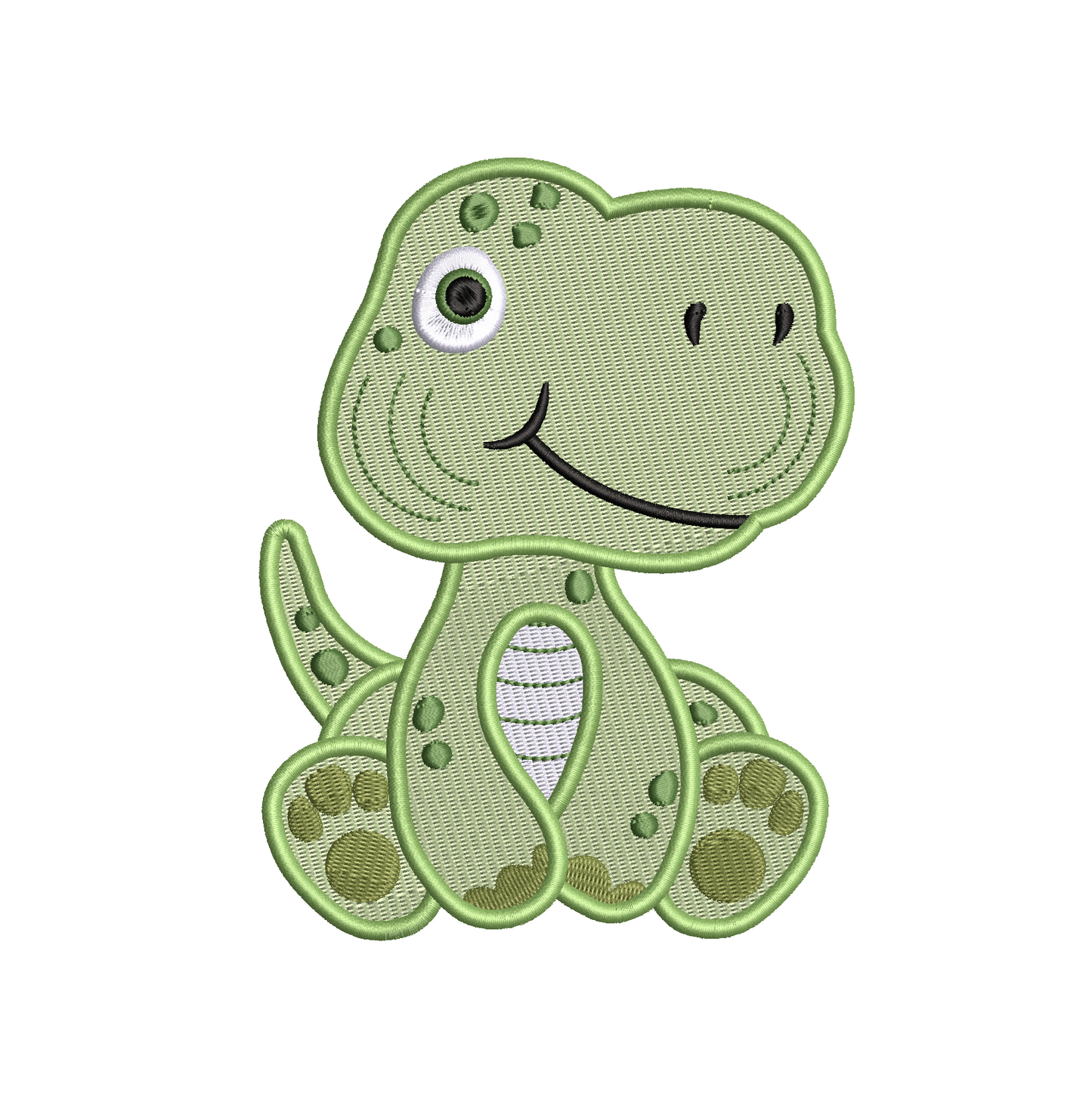 Baby dinosaur machine embroidery designs by rosiedayembroidery.com