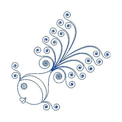 Exotic Fish - 12 - Embroidery Tree