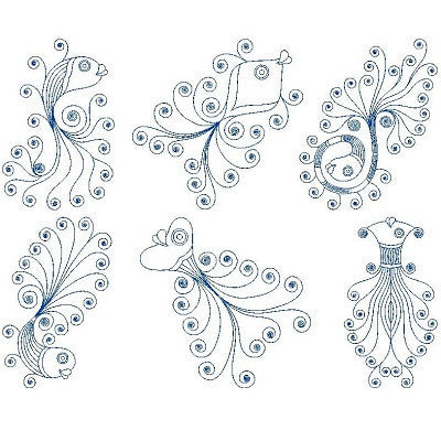 Exotic Fish - Set 1 - Embroidery Tree
- 1