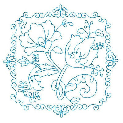 Les Fleurs Belle Biazze Quilt Blocks - 1 - Embroidery Tree
