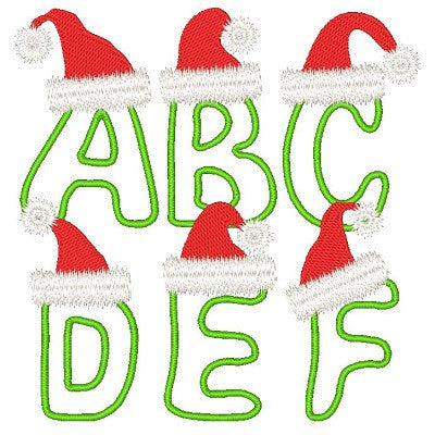Christmas Alphabet- Full Set - Embroidery Tree
- 1