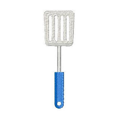 Kitchen spatula machine embroidery design by rosiedayembroidery.com