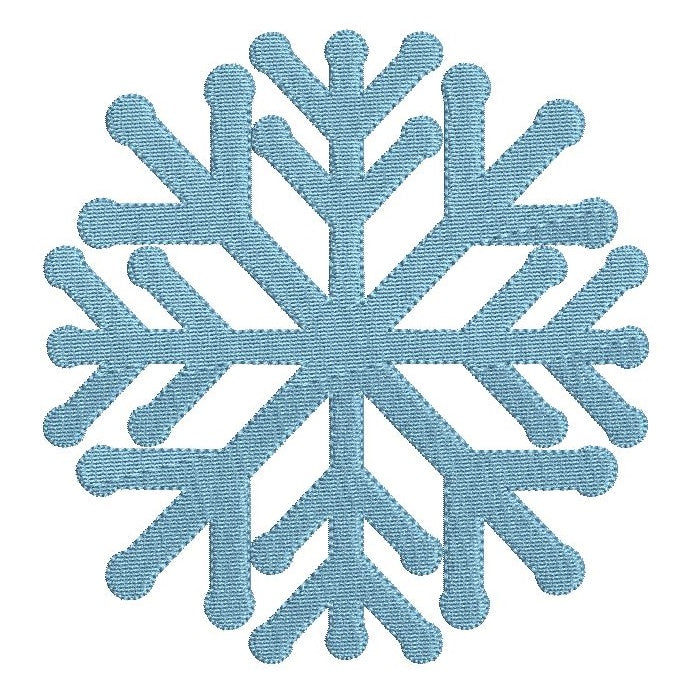 Christmas snowflake machine embroidery design by rosiedayembroidery.com