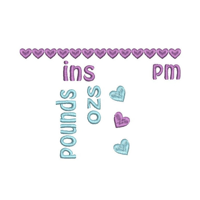 Baby Birth Announcement - Template (FT509-72)