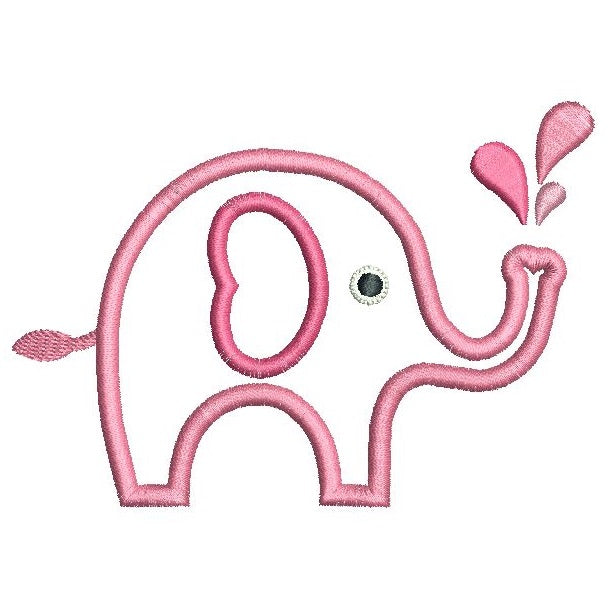 Baby Elephant Applique (SA545-15)