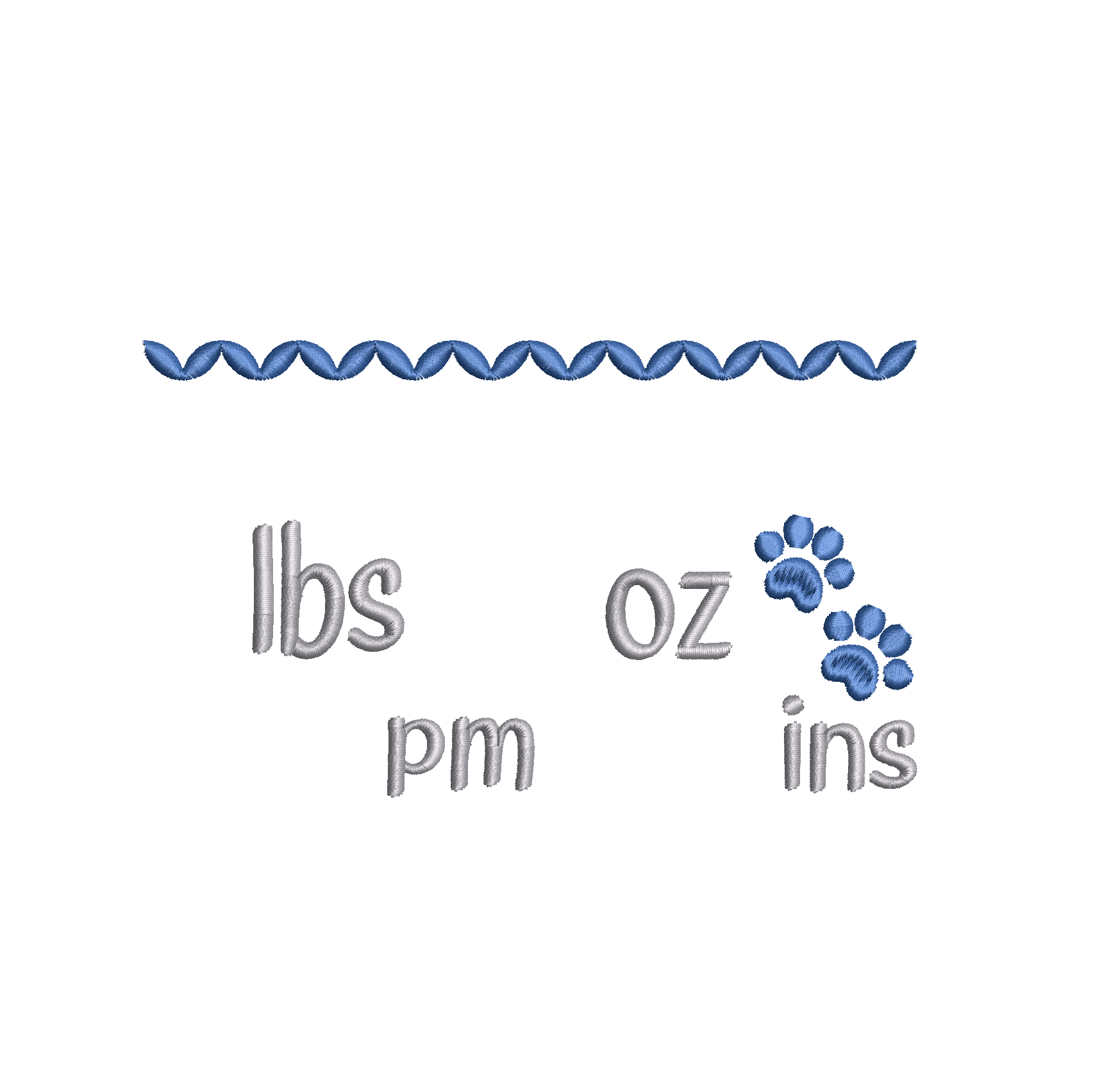 Baby birth announcement machine embroidery design by rosiedayembroidery.com