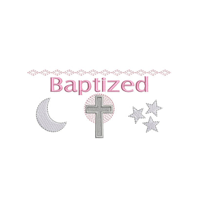 Baptism Announcement - Template (FST102-5)