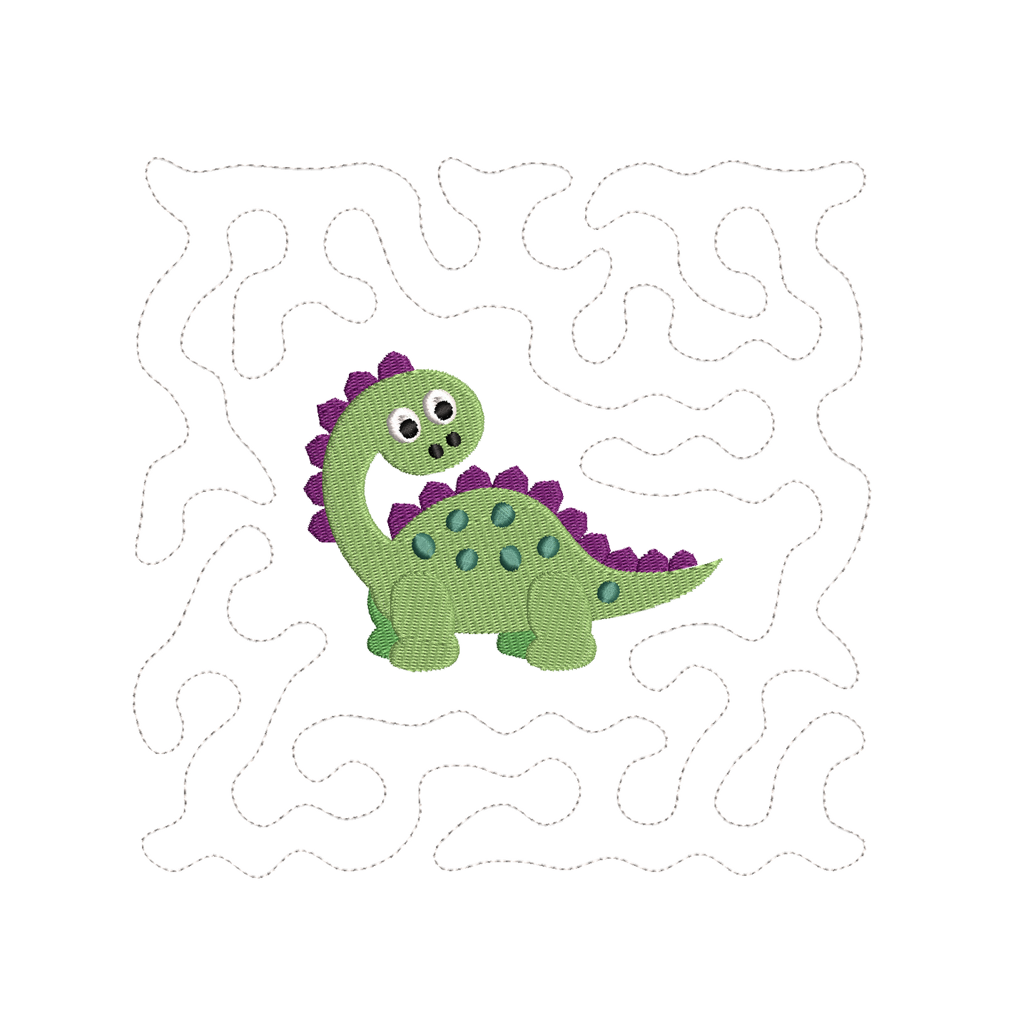 Quilted Baby Dinosaur Set (SQ585)