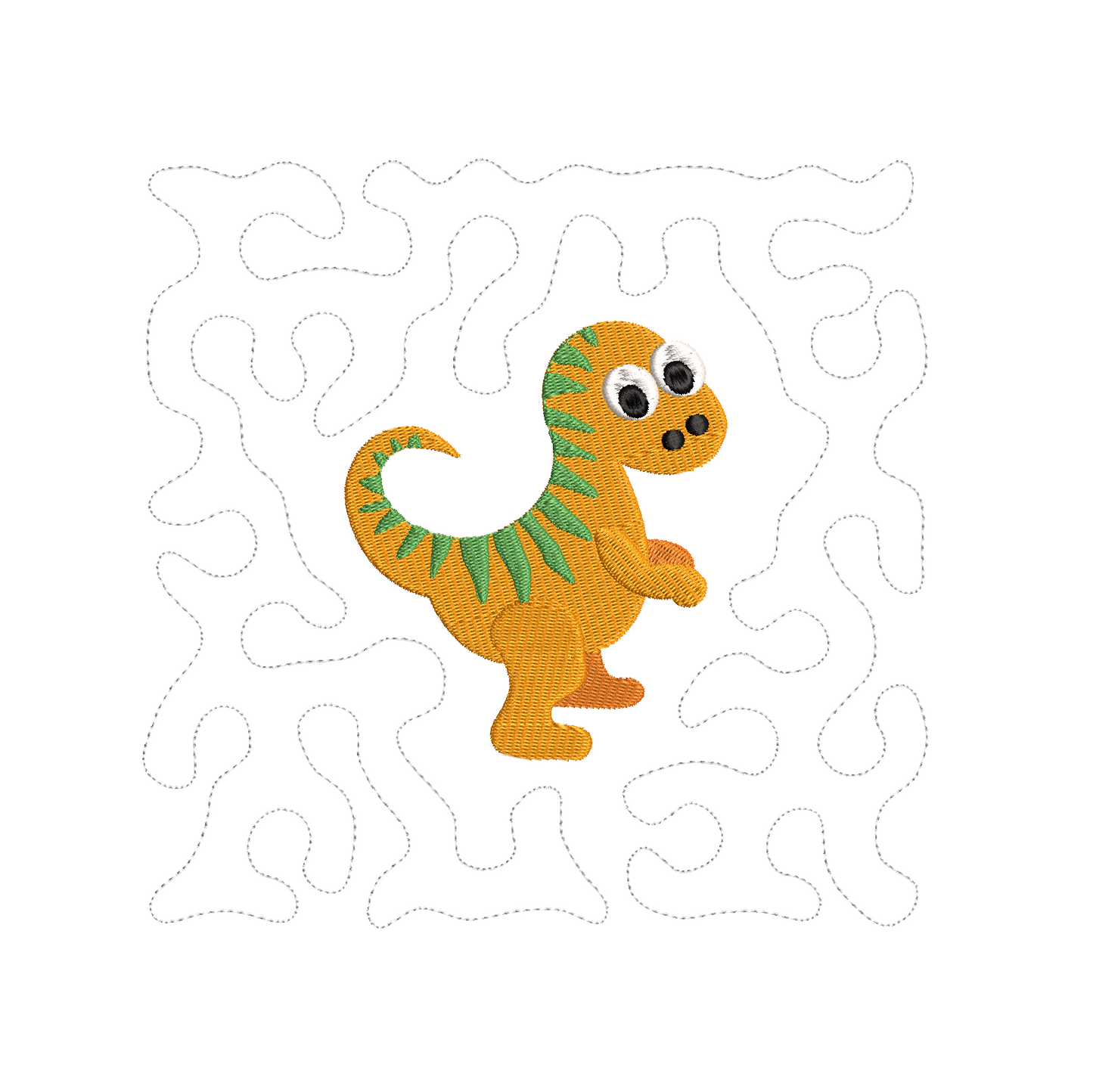 Quilted Baby Dinosaur Set (SQ585)
