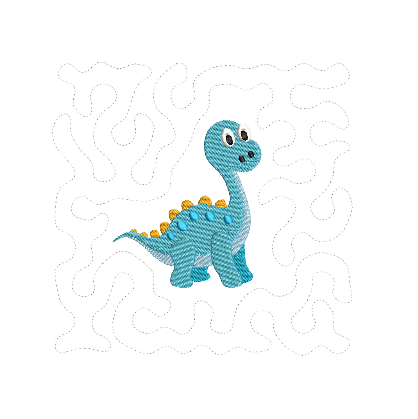 Quilted Baby Dinosaur Set (SQ585)