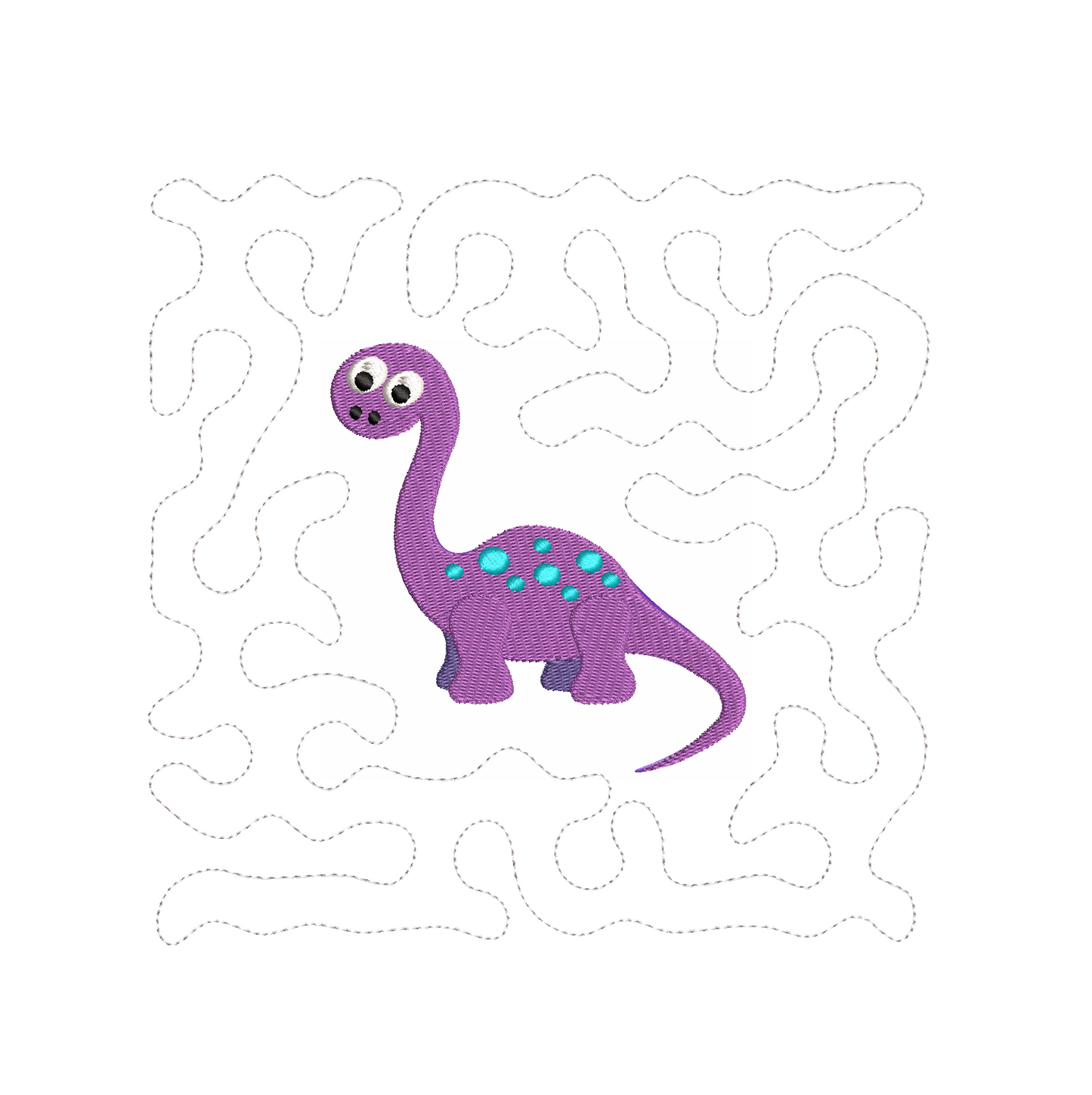 Quilted Baby Dinosaur Set (SQ585)