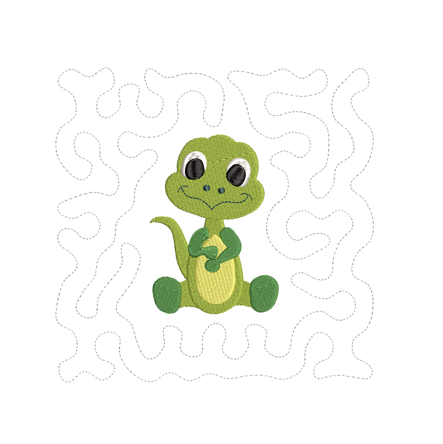 Quilted Baby Dinosaur Set (SQ585)
