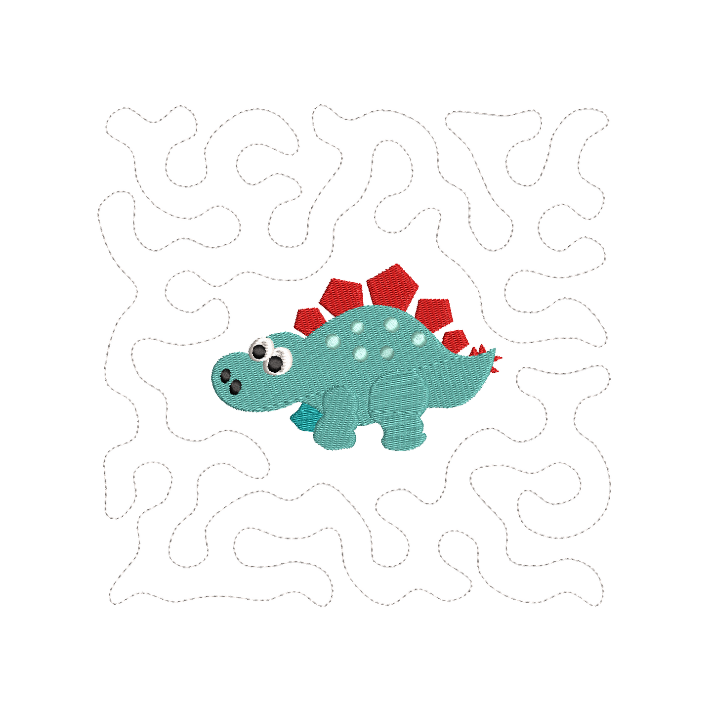Quilted Baby Dinosaur Set (SQ585)