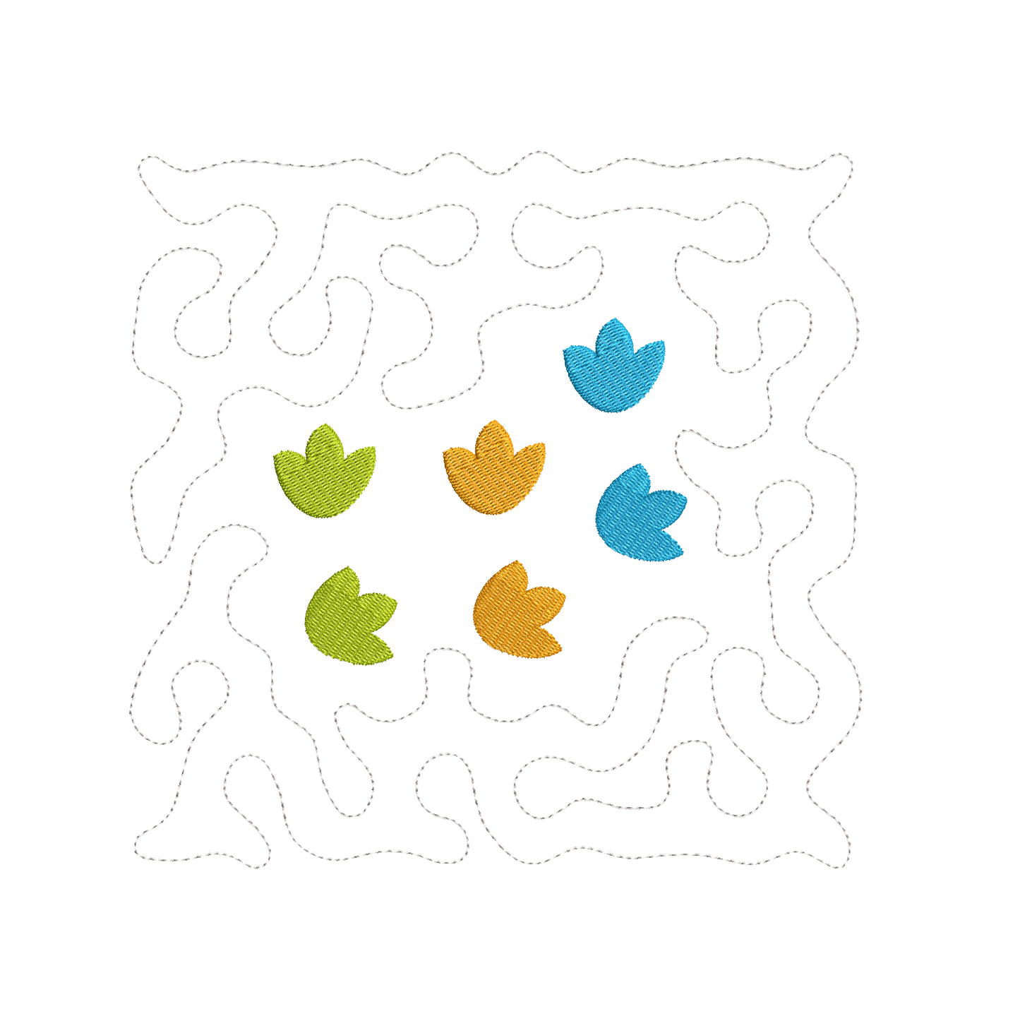 Quilted Baby Dinosaur Set (SQ585)
