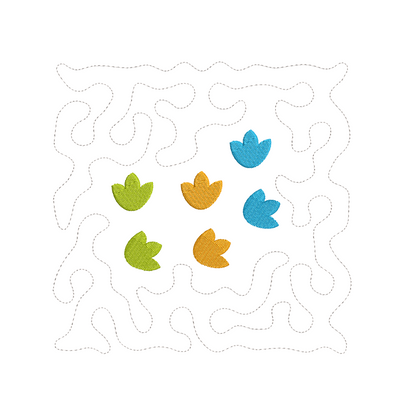 Quilted Baby Dinosaur Set (SQ585)