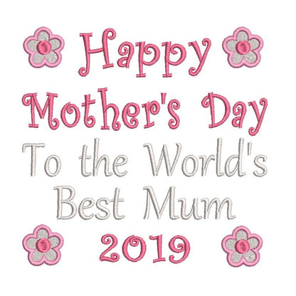 Mother's Day machine embrodery design by rosiedayembroidery.com