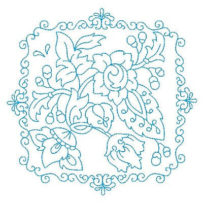 Les Fleurs Belle Biazze Quilt Blocks - 2 - Embroidery Tree