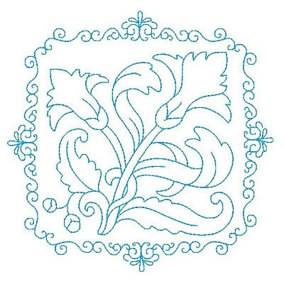 Les Fleurs Belle Biazze Quilt Blocks - 4 - Embroidery Tree

