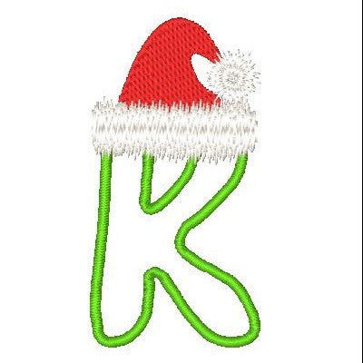 Christmas Alphabet- Full Set - Embroidery Tree
 - 12