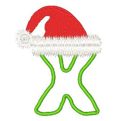 Christmas Alphabet- Full Set - Embroidery Tree
 - 25