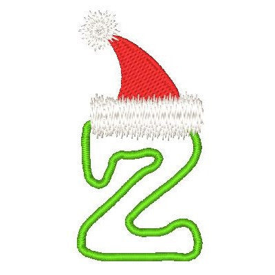Christmas Alphabet- Full Set - Embroidery Tree
 - 27