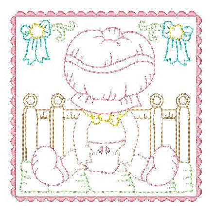 Sunbonnet Baby Blocks - Full Set - Embroidery Tree
 - 2
