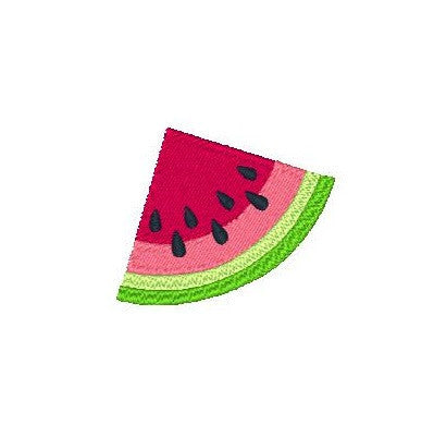 Watermelon Machine Embroidery Design by rosiedayembroidery.com
