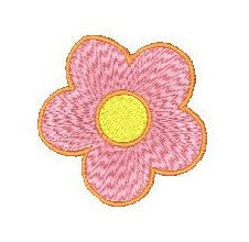 Mini flower machine embroidery design by rosiedayembroidery.com