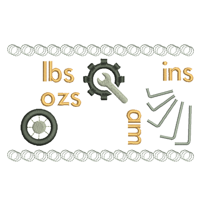 Baby birth announcement template machine embroidery design by rosiedayembroidery.com