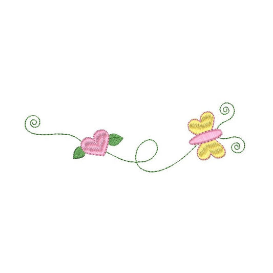 Floral Applique Machine Embroidery Design  Rosieday Embroidery –  RosiedayEmbroidery