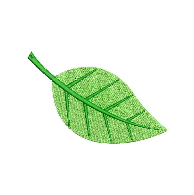 A leaf machine embroidery design by rosiedayembroidery.com
