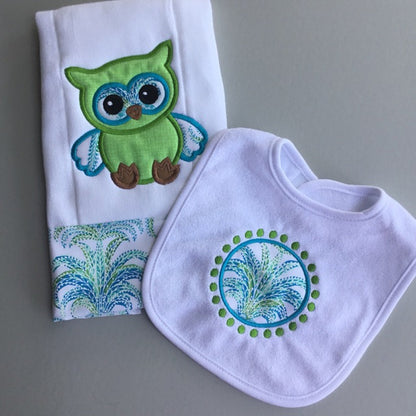 Baby Owl Applique (FA544-3)